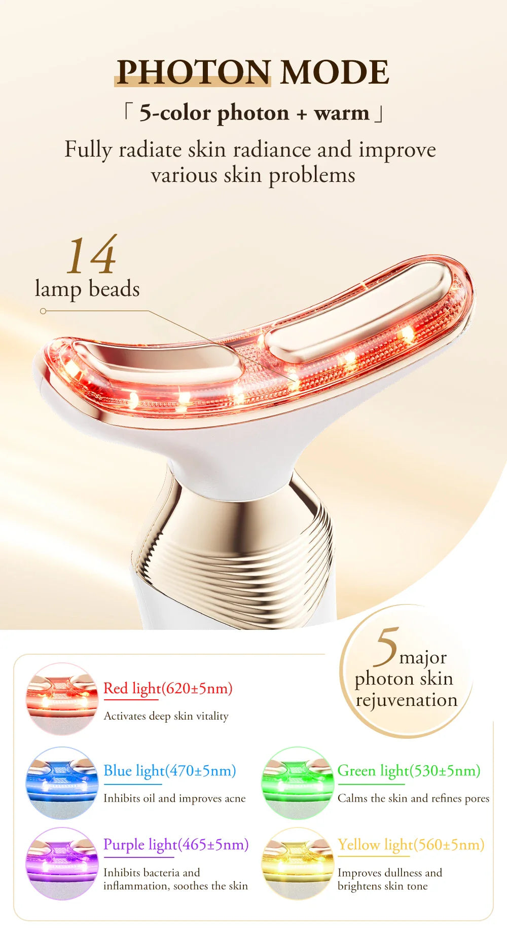 ANLAN Dual Polar Neck Beauty Device – Lift, Firm & Rejuvenate Your Skin