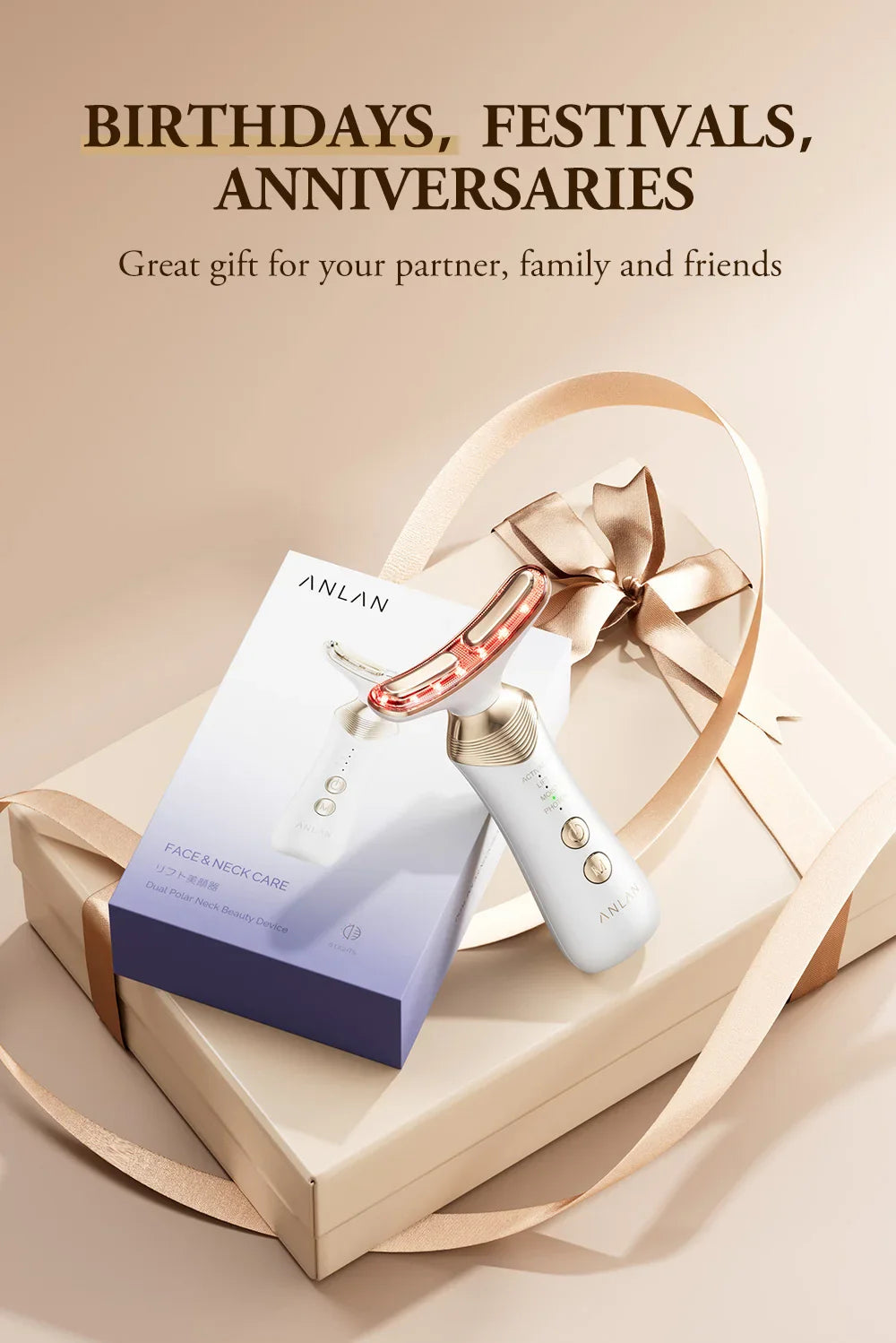 ANLAN Dual Polar Neck Beauty Device – Lift, Firm & Rejuvenate Your Skin